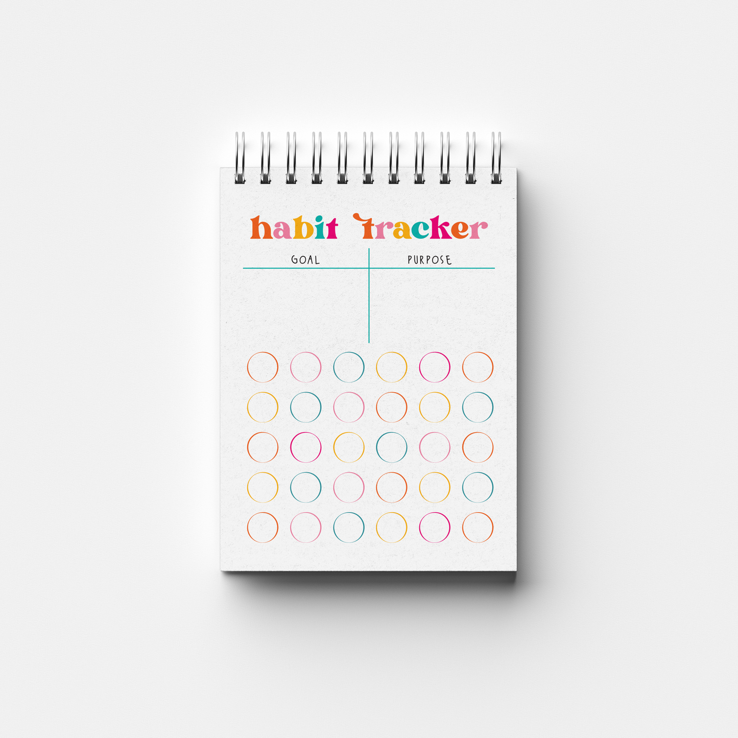 Habit Tracker Goals Jotter