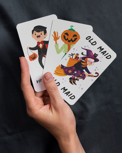 Halloween Old Maid Jumbo Playing Card Deck