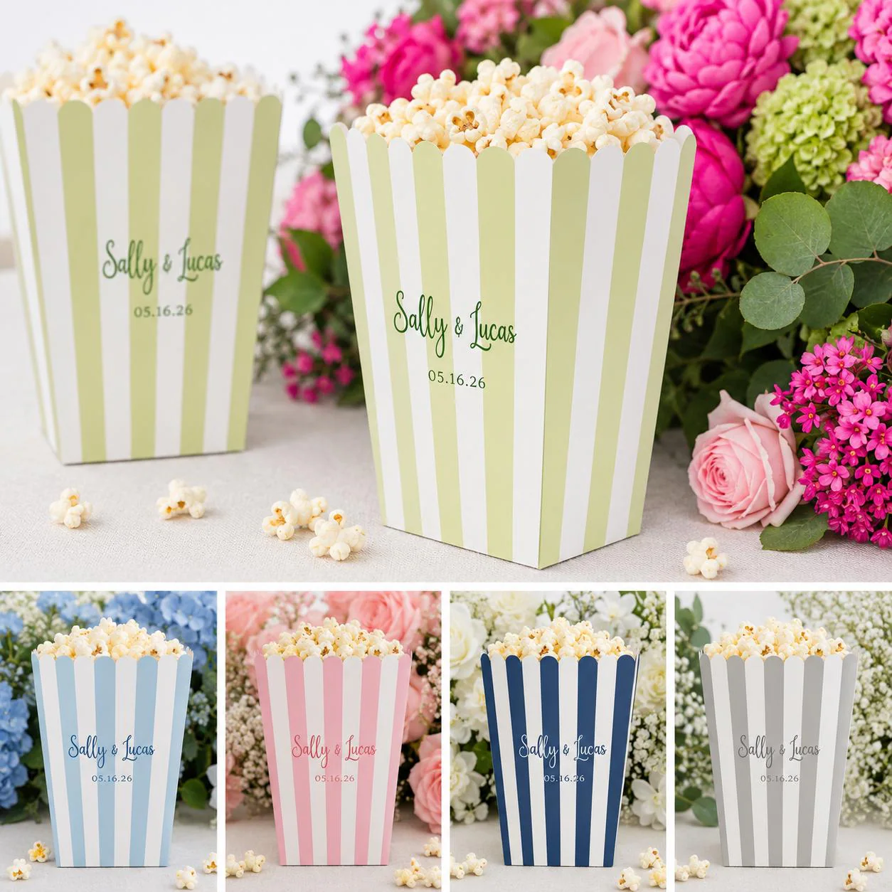 Personalized Popcorn Boxes