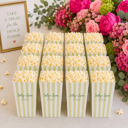 Personalized Popcorn Boxes