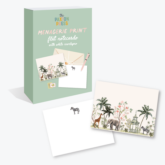 Menagerie Stationery Set of 12