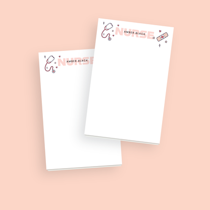 Custom Nursing Notepad