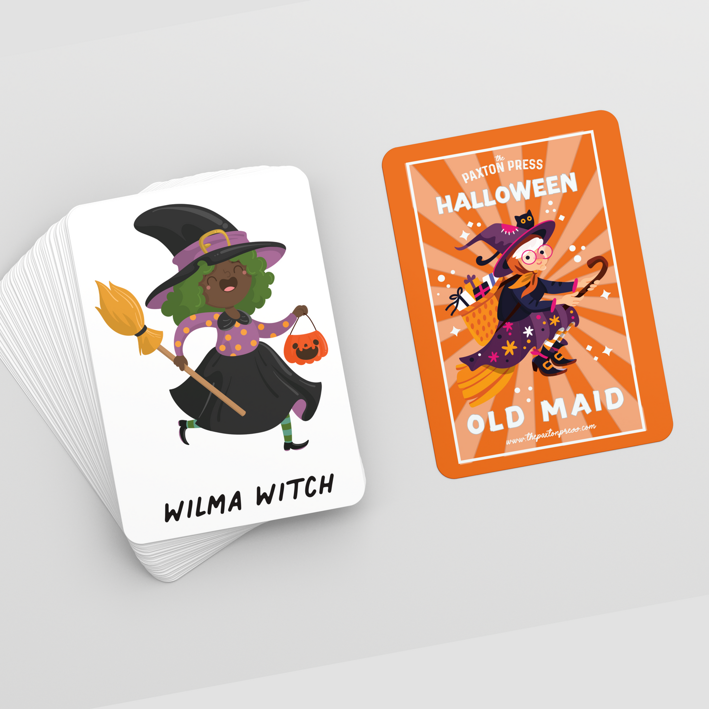 Halloween Old Maid Jumbo Playing Card Deck