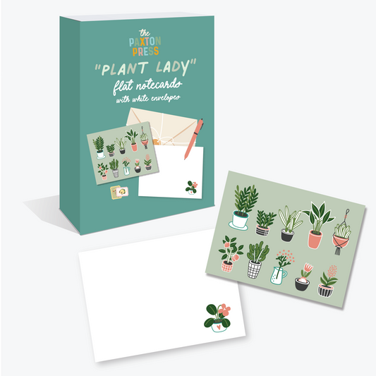 Plant Lady Stationery Set of 12