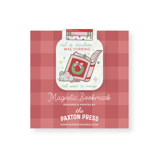Night Before Christmas Holographic Magnetic Bookmark