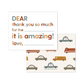 Kids Fill In The Blank Thank You Cute Cars