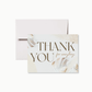 Boho Dried Palms Thank You Card