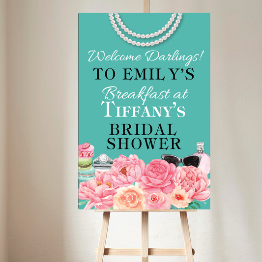 Bride & Co - Bridal Shower Welcome Sign