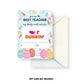 Easter Teacher Thank You - Gift Card Holder