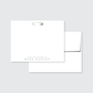 Simple Safety Pin Baby from the nursery of Personalized Stationery Set of 12