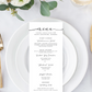 Simple Calligraphy Menu/Program