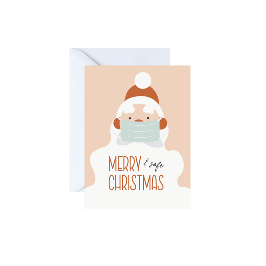 Masked Pandemic Santa