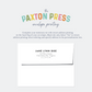 Family Script Personalized Stationery Set of 12