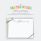 Fishing Personalized Stationery Set of 12
