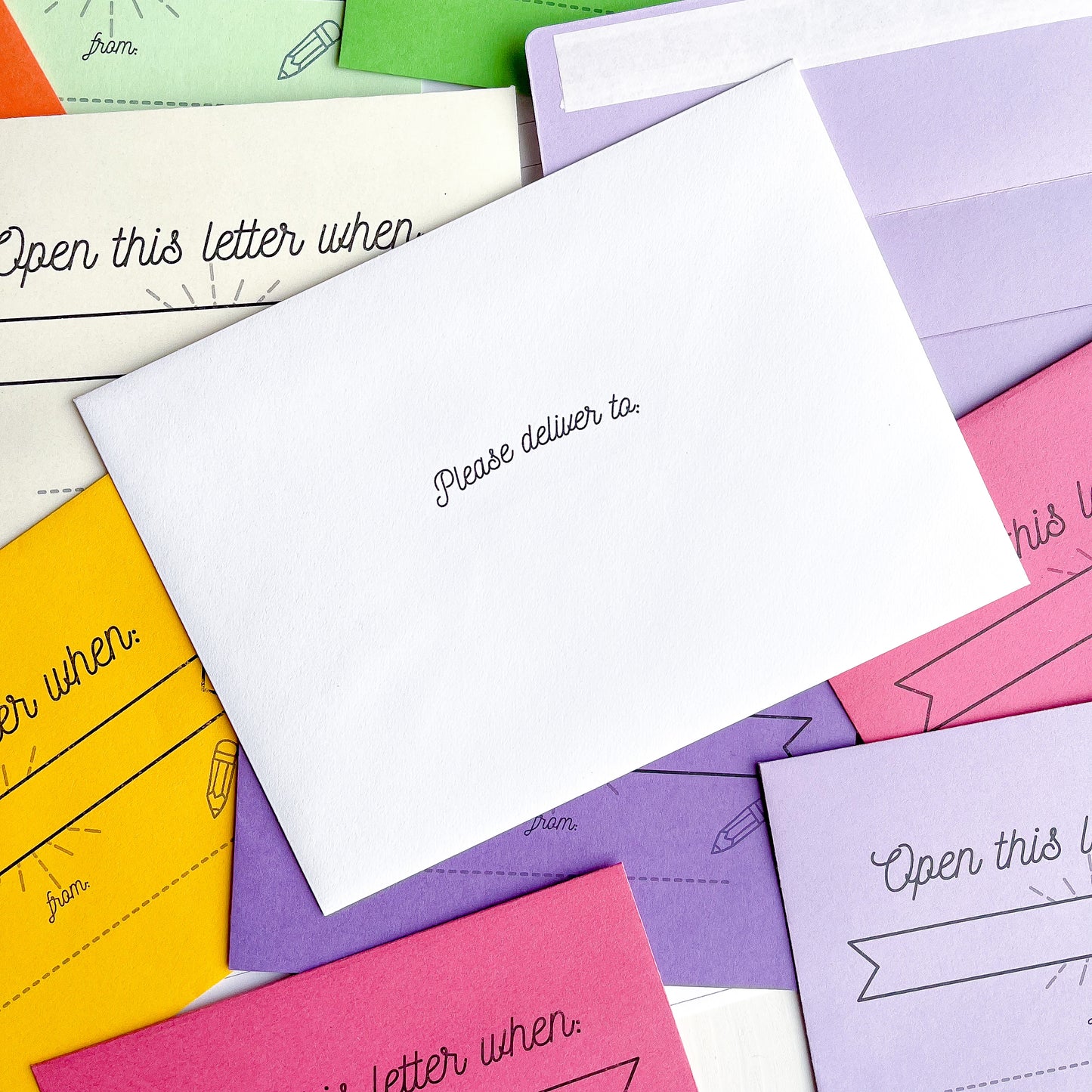 "Open When" Letter Writing Kit