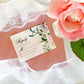 Watercolor Floral Arch Invitation Suite