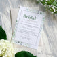 Simple Greenery Bridal Shower Invitation