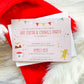 Hot Cocoa & Cookies Christmas Birthday Party Invitation