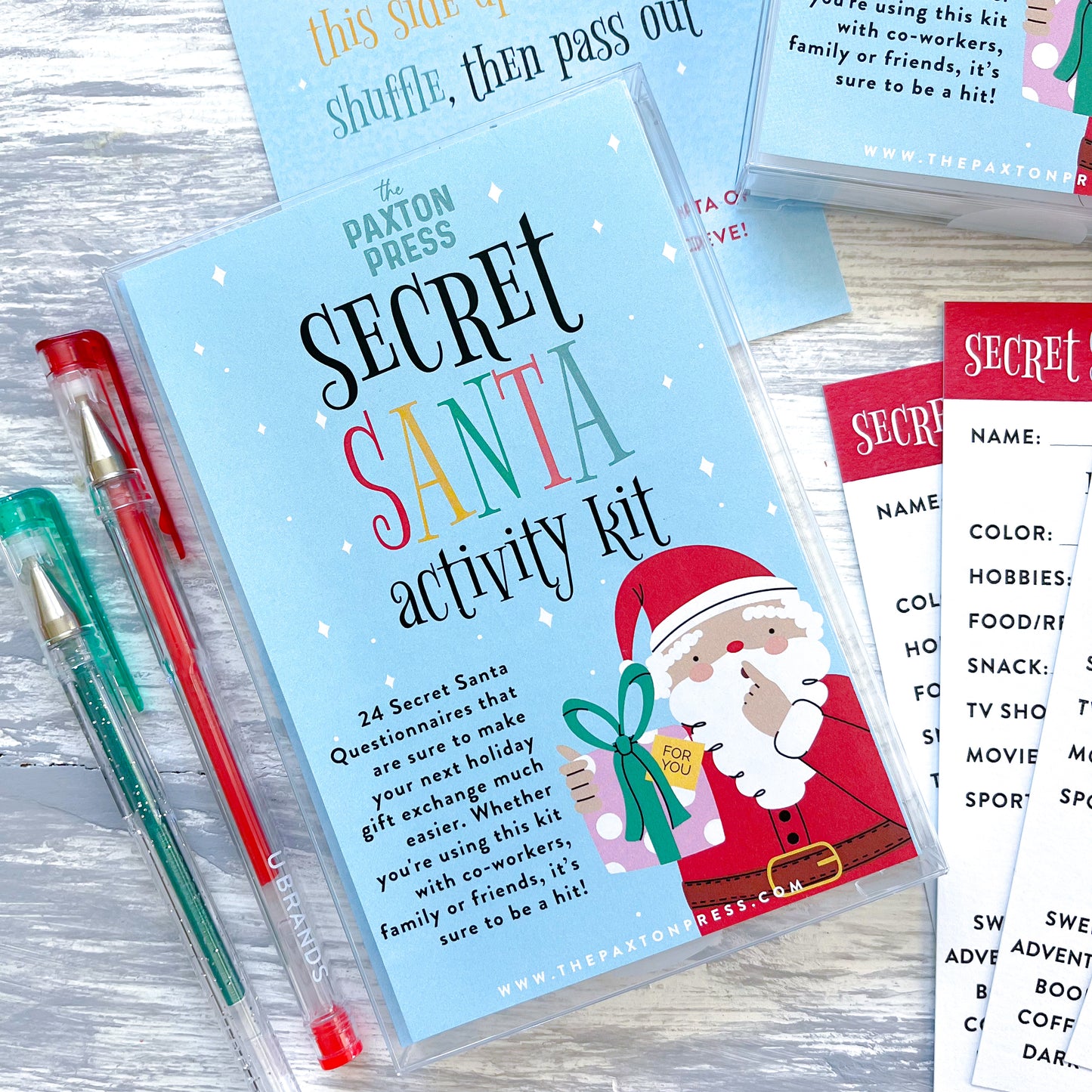 Secret Santa Activity Kit