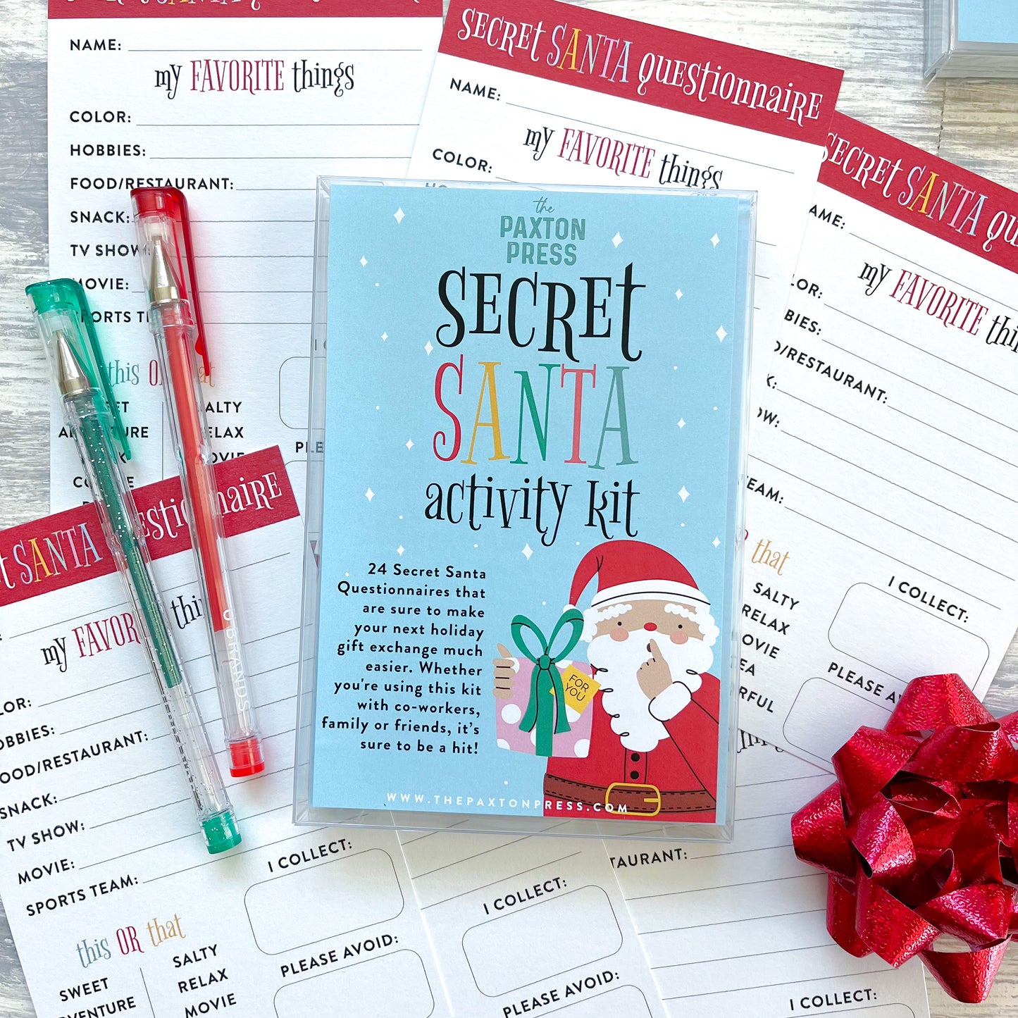 Secret Santa Activity Kit