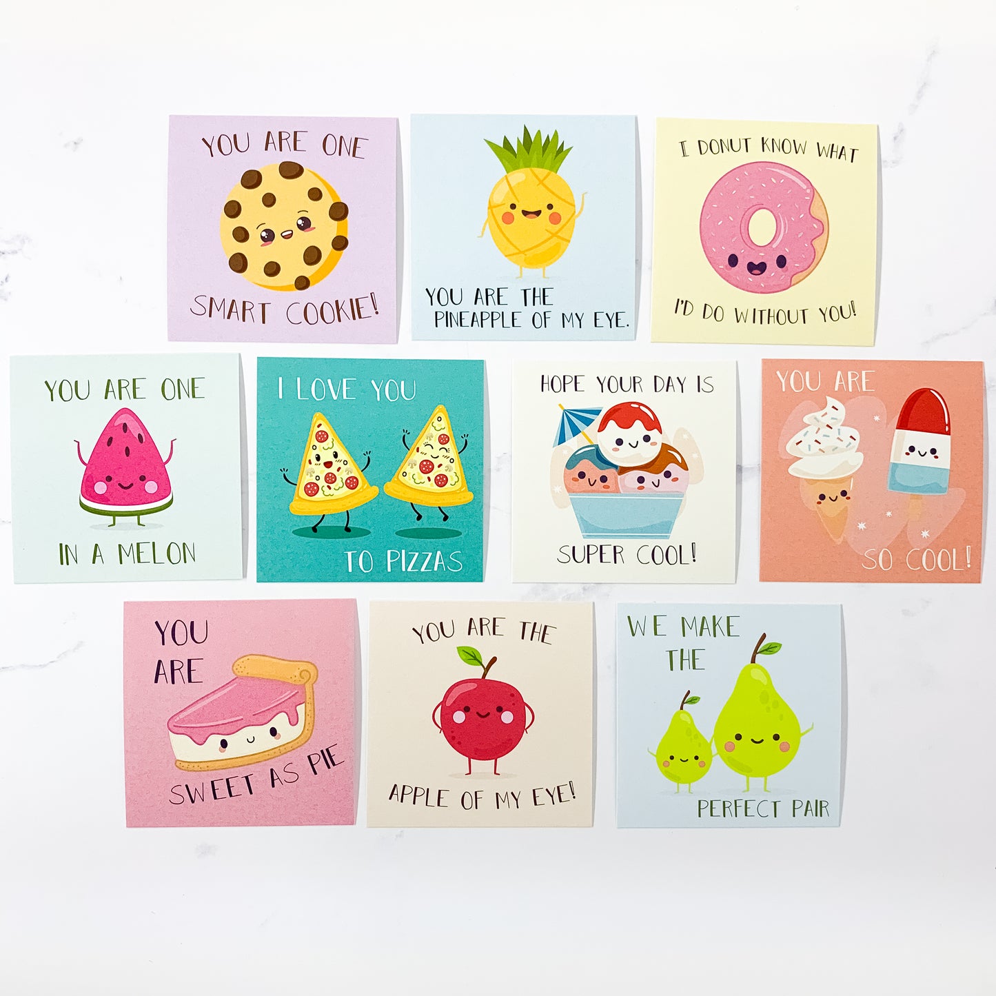 Lunch Box Notes - Cute Foods