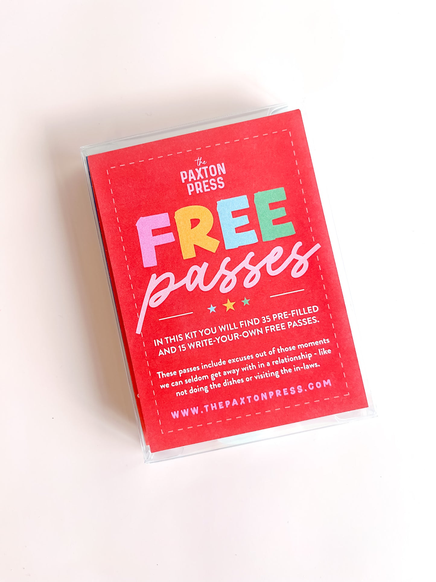 Free Passes Kit - Love Coupon, Unique Couple Gift