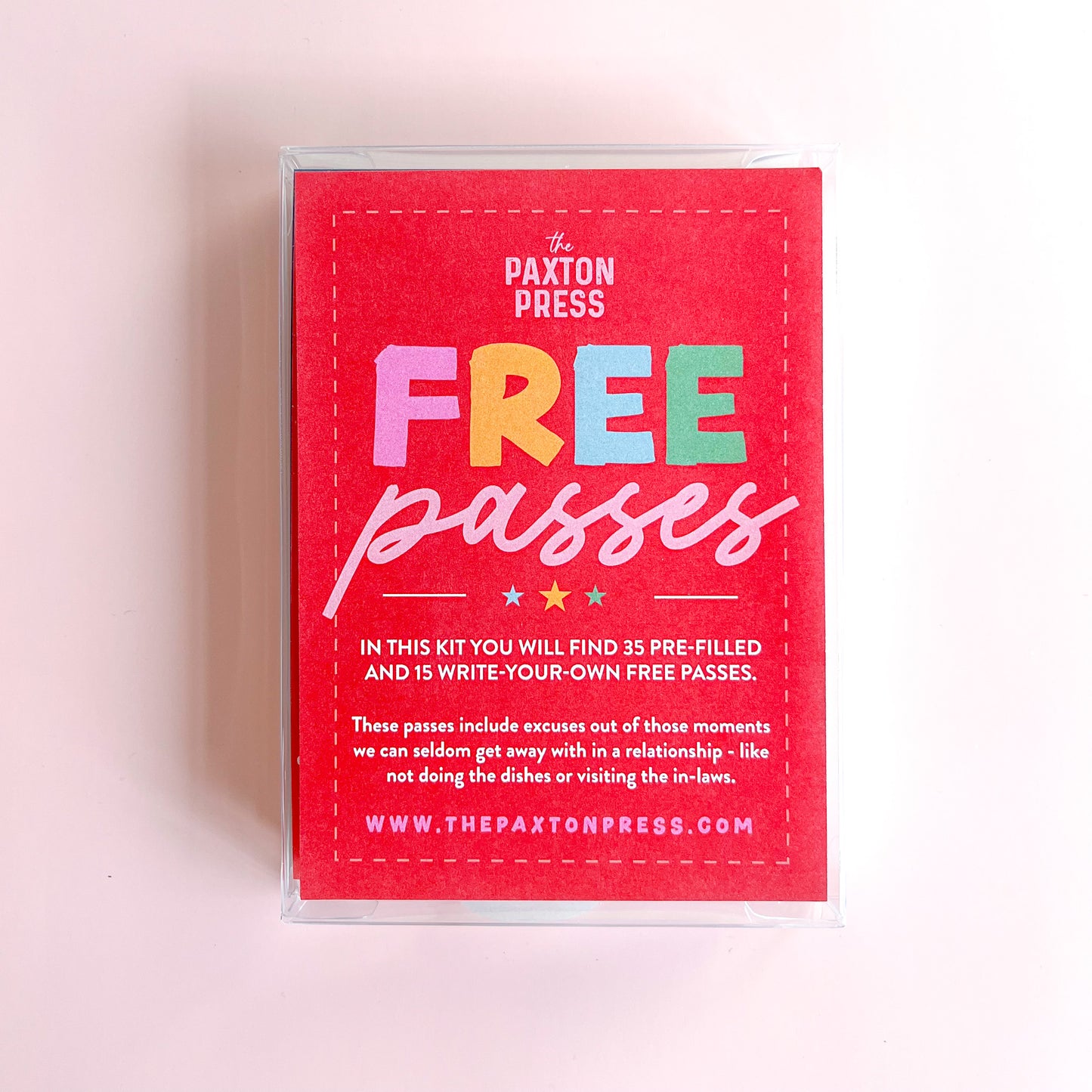 Free Passes Kit - Love Coupon, Unique Couple Gift