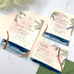 Palm Breeze Wedding Invitation Suite