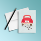 Just Hitched Wedding Card
