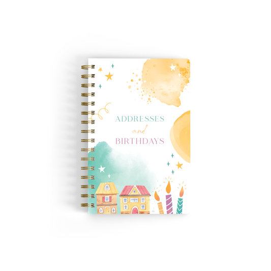 Addresses & Birthdays Essential Notebook
