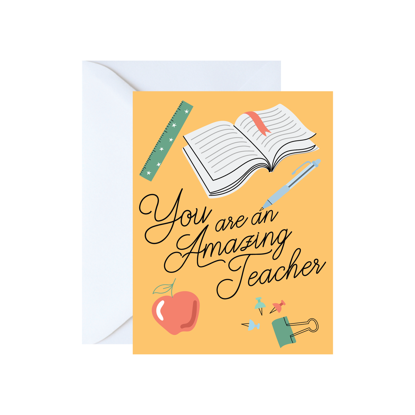 You Are An Amazing Teacher Greeting Card