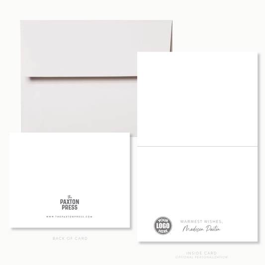 Pastel Brush Thank You Card