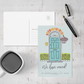 We Have Moved Front Door Post Card  (Set of 50)