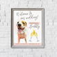 Custom Pet Bar Sign 8" x 10"