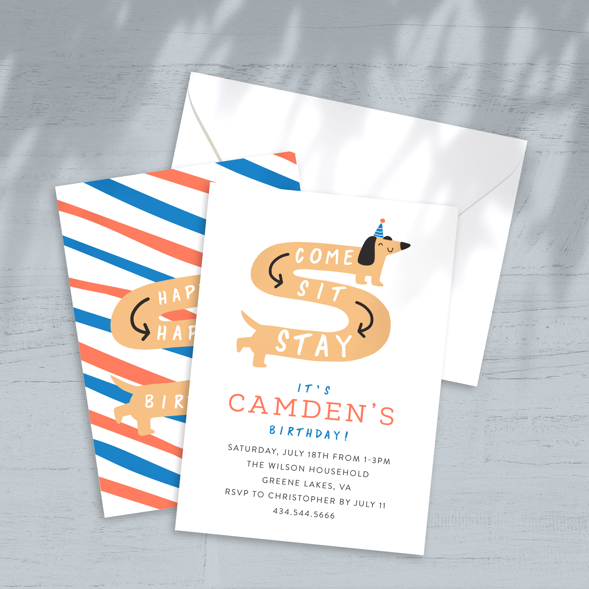 It's A Party - Fill-in Party Invitations