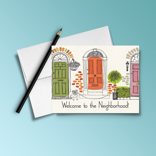 Welcome to the Neighborhood Card