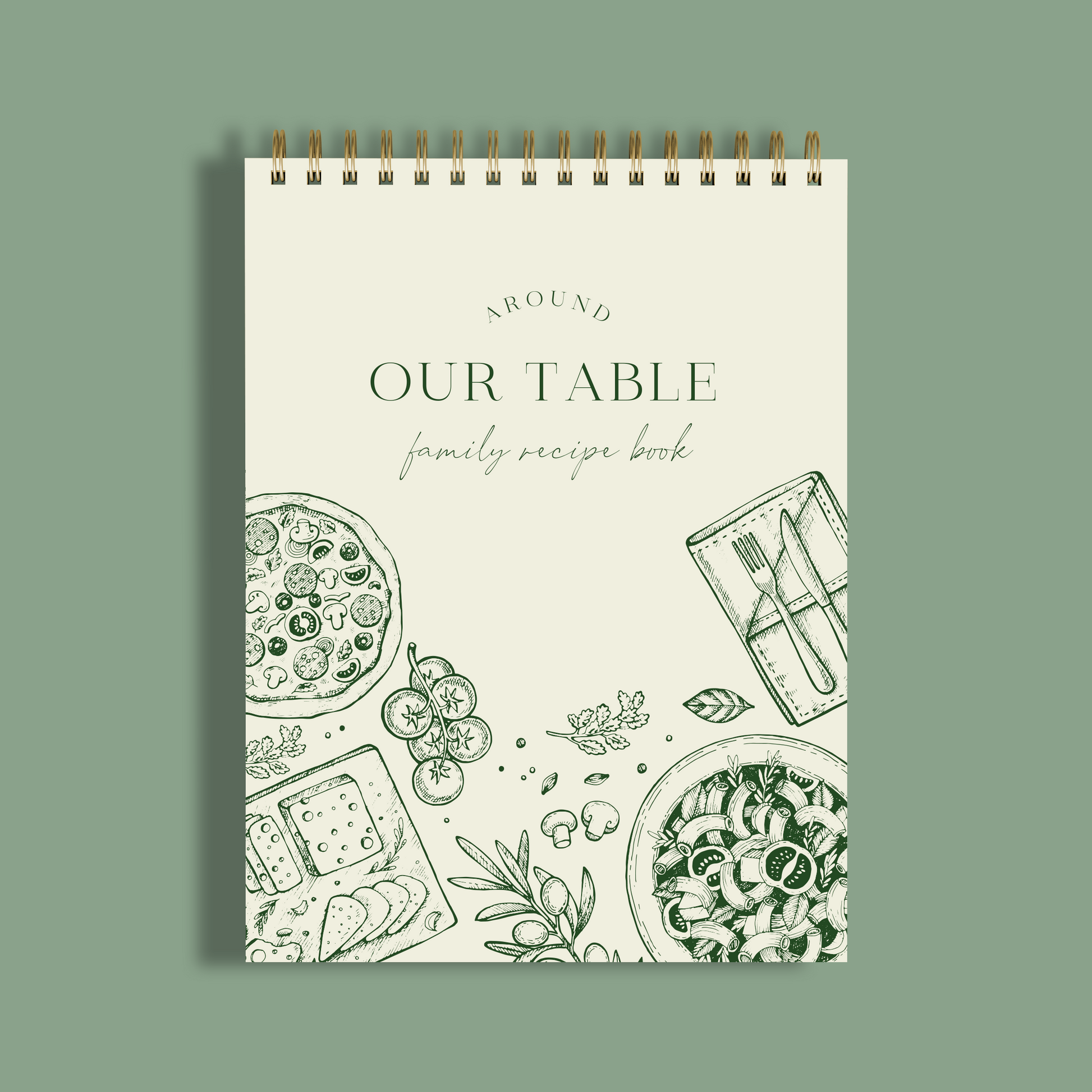 Around Our Table - Family Recipe Book – The Paxton Press