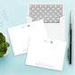 Simple Safety Pin Baby from the nursery of Personalized Stationery Set of 12