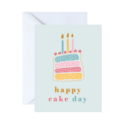 Happy Cake Day - Birthday Card