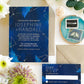 Constellation Watercolor Wedding Invitation Suite