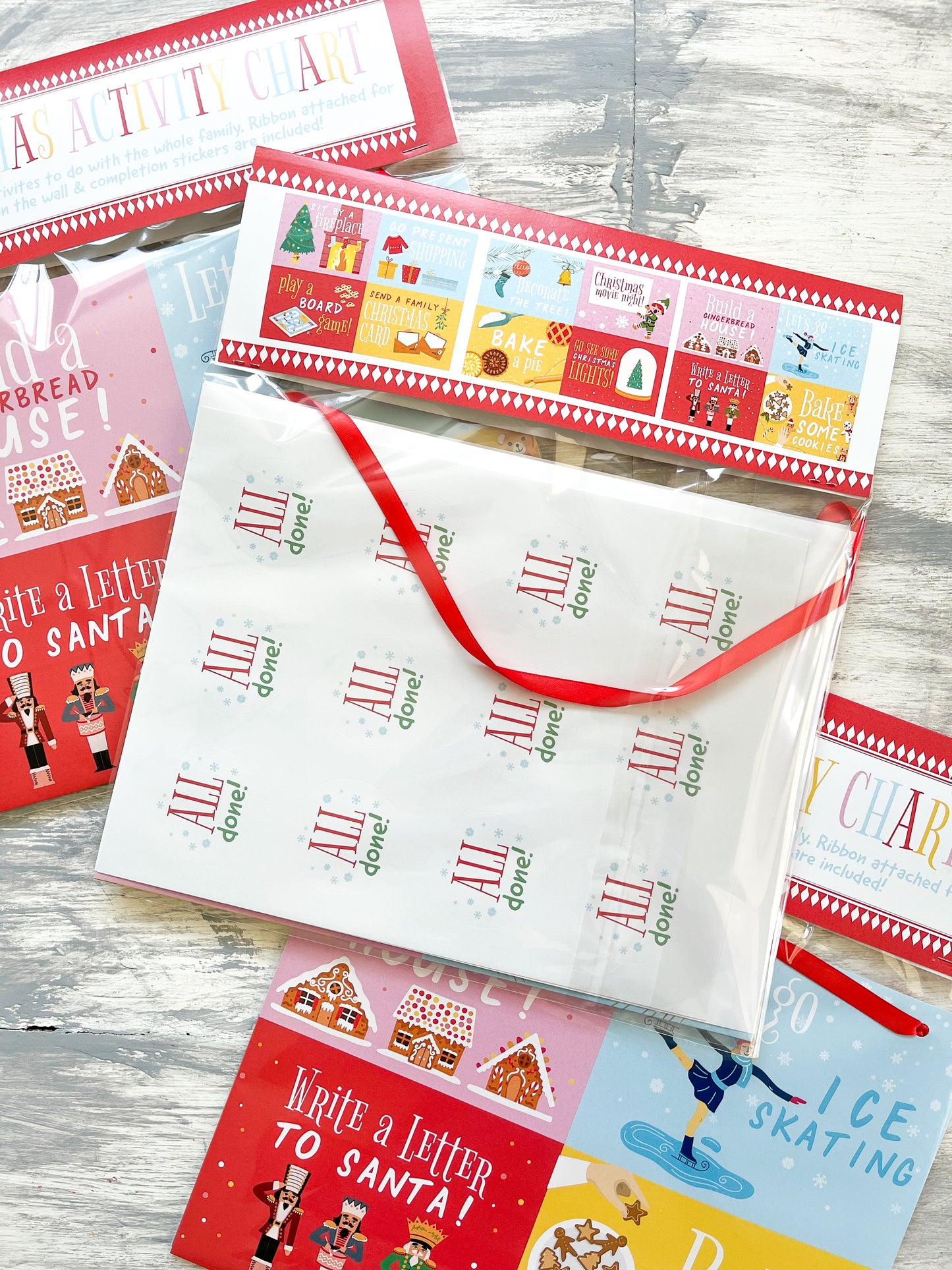 Christmas Countdown Activity Chart