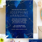 Constellation Watercolor Wedding Invitation Suite