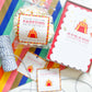 Circus Birthday Party Favor Tags or Stickers