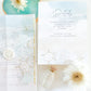 Ocean Watercolor Wedding Invitation Suite