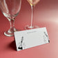 Champagne Dinner Place Cards
