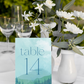 Blue Mountain Tented Table Numbers
