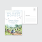 We Have Moved Driving Car Post Card (Set of 50)