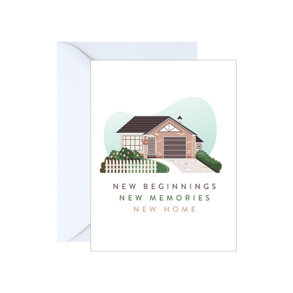 New Beginnings New Home Card