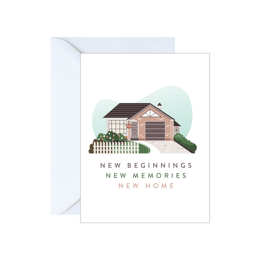 New Beginnings New Home Card