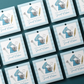 From the Kitchen of - Blue Mixer Tags or Stickers